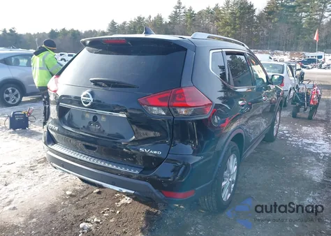 2020 Nissan Rogue Sv Intelligent Awd из США, поврежденный, VIN KNMAT2MV5LP534393